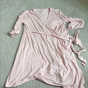 Caden Lane Mauve Bamboo Wrap Robe